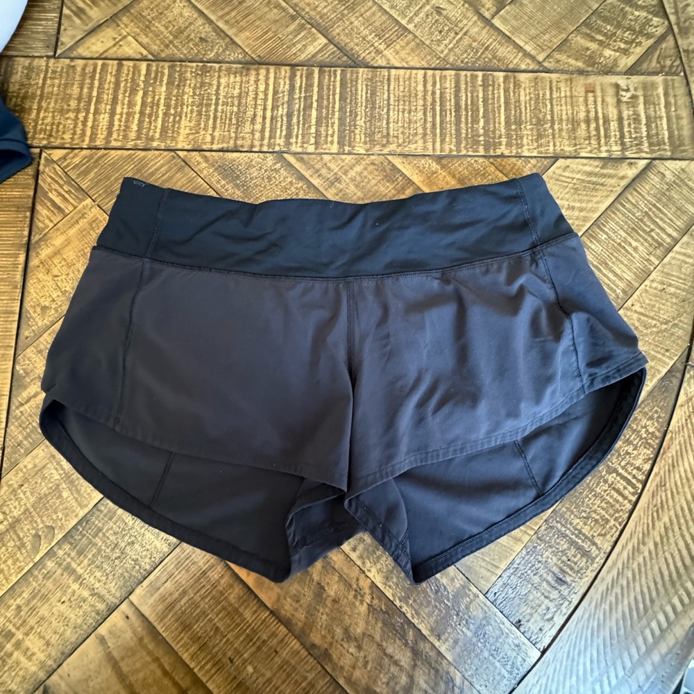 Lululemon Black Speed Up Low-Rise 2.5”